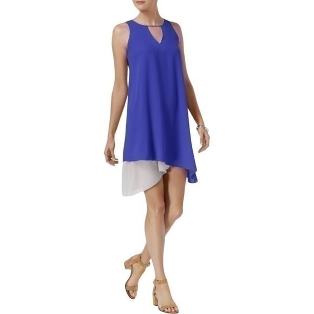 BAR III Womens Sleeveless Pullover Cocktail Dress